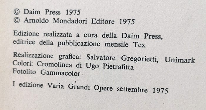 il mio nome é tex