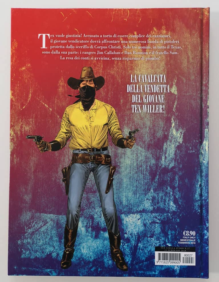 Tex GIUSTIZIA A CORPUS CHRISTI TEX Romanzi a Fumetti 7 BONELLI 2018 - immagine 2
