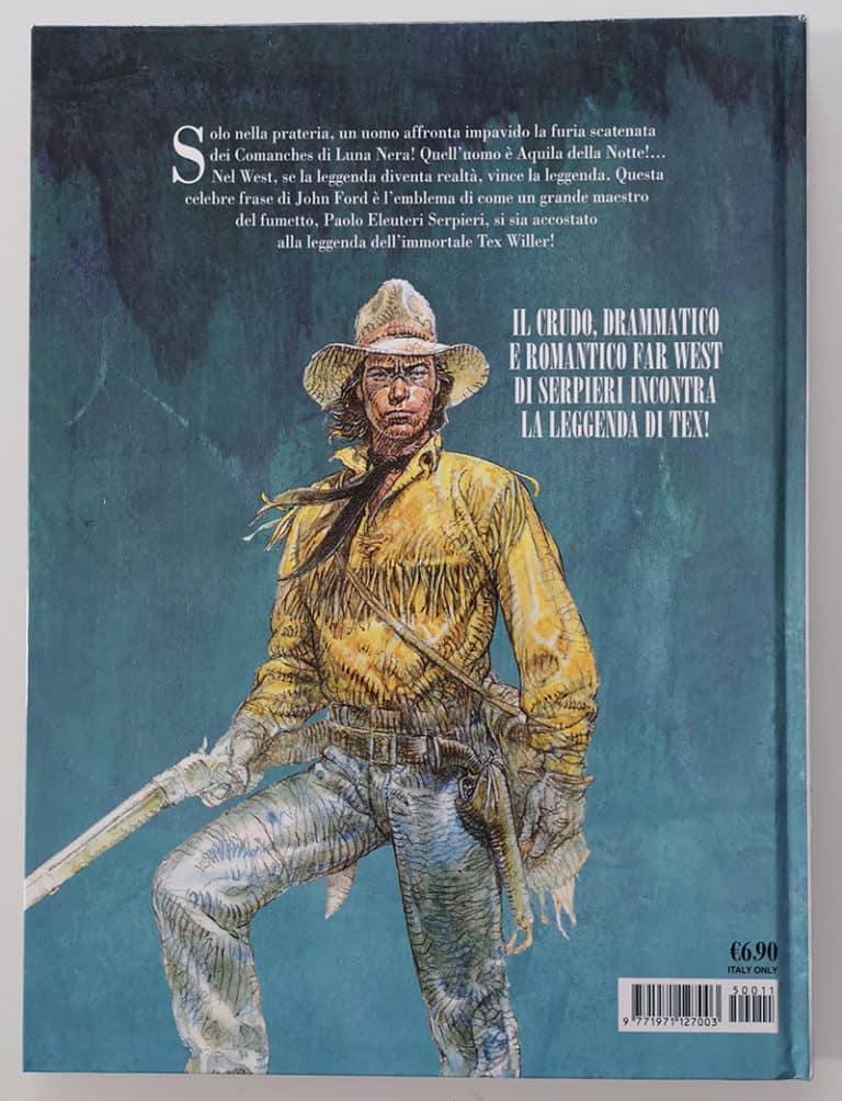 TEX L'Eroe e la Leggenda Paolo Eleuteri Serpieri TEX Romanzi a Fumetti 1 - immagine 2