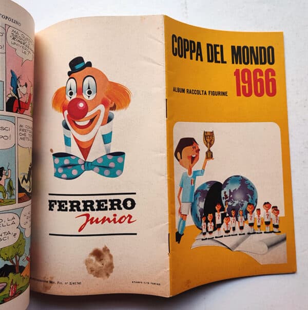 TOPOLINO Libretto 551 ALBUM COPPA DEL MONDO 1966 Ferrero - immagine 2