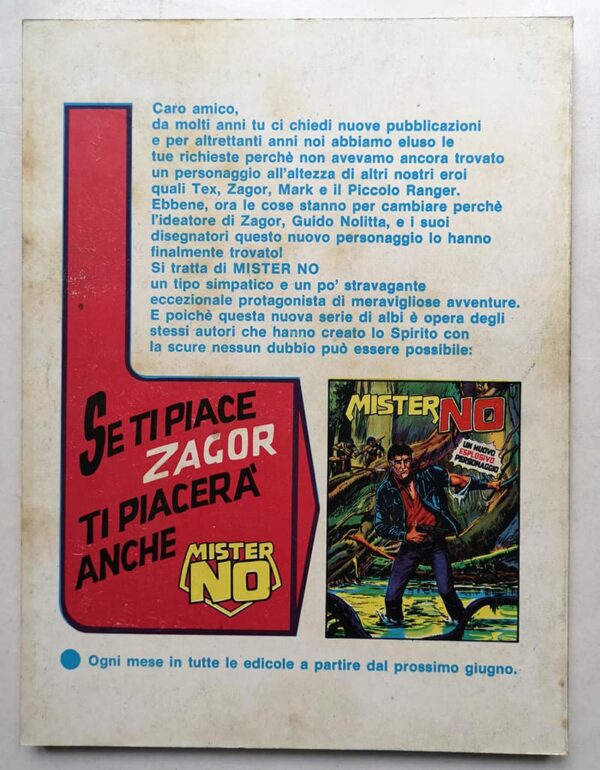 ZAGOR Zenith 168 DAIM PRESS 1975 Arrivano i Samurai - immagine 3