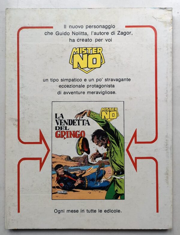 ZAGOR Zenith 174 DAIM PRESS 1975 L'Avventuriero - immagine 3