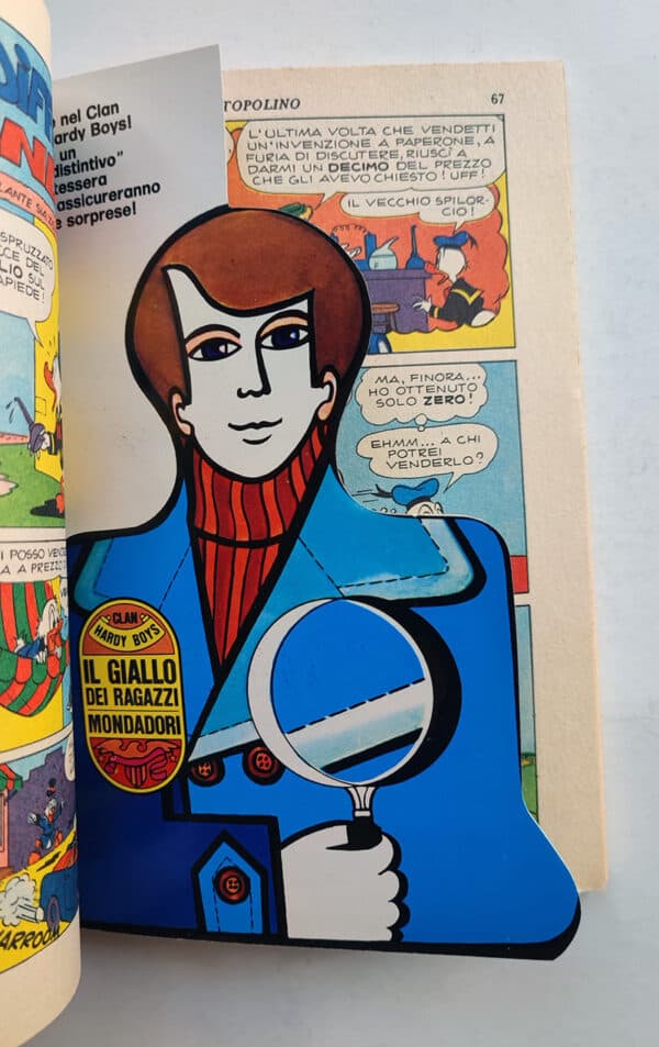 TOPOLINO LIBRETTO n 757 inserto regionale TOSERONI sagoma GIALLO - immagine 3