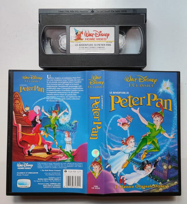 I classici Walt Disney PETER PAN VHS 1993 VS 4394