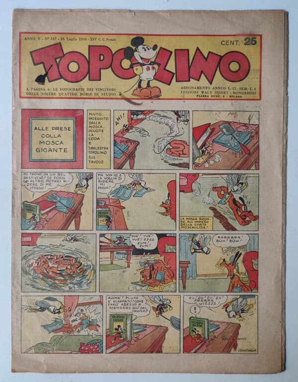 TOPOLINO GIORNALE