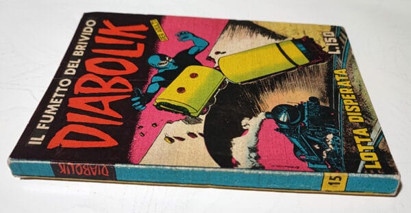 DIABOLIK 15 Prima Serie INGOGLIA 1964 Lotta Disperata - immagine 3