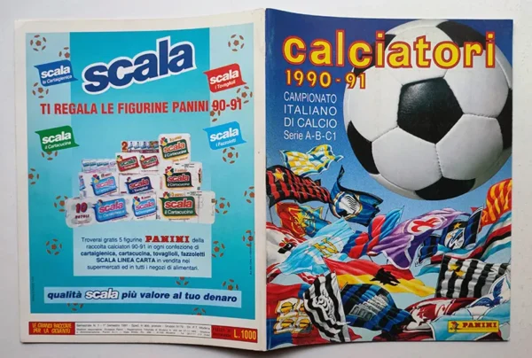 Album calciatori PANINI 1990-91