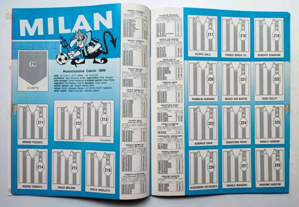 Album calciatori PANINI 1990-91 VUOTO con cedole e figurine omaggio - immagine 6
