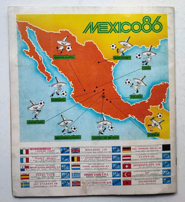 Album Complet Buste Primo Giorno Coupe Du Monde Mexique 1986 Diego Maradona - Collection Philatélie Rare