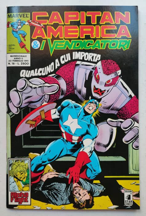 CAPITAN AMERICA e i VENDICATORI