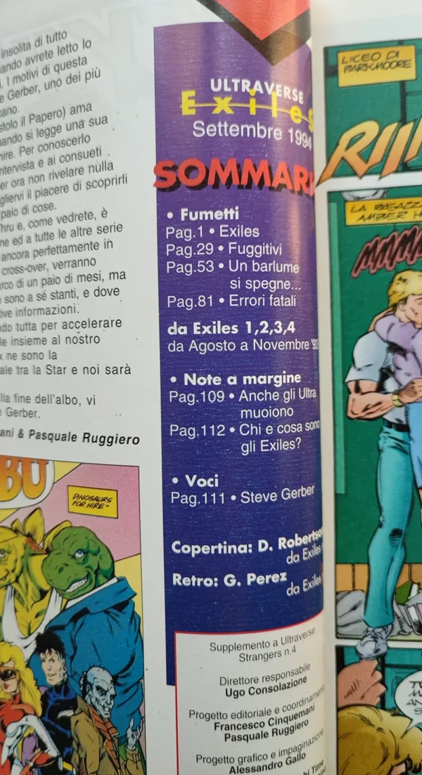 ULTRAVERSE Speciale EXILES Spector MALIBU GpPress Break-Thru - immagine 3