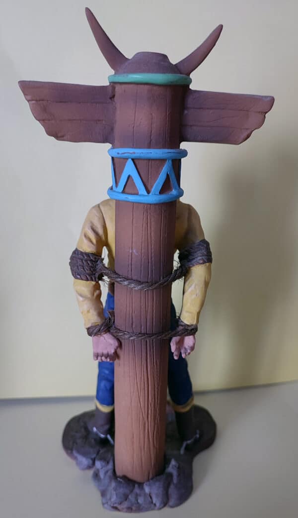 statua Hachette TEX PRIGIONIERO DEI NAVAJOS