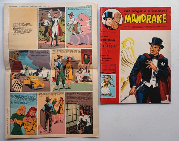 MANDRAKE Serie Cronologica 52
