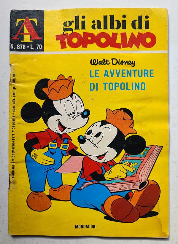 ALBI DI TOPOLINO 878