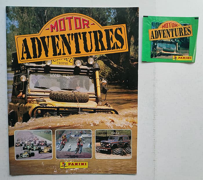 ALBUM FIGURINE Motors Adventures PANINI
