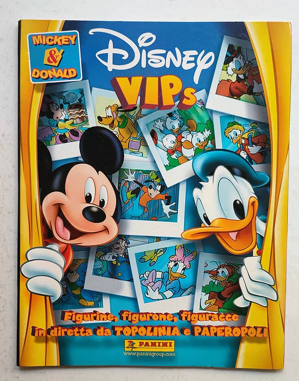 Album Figurine DISNEY VIP'S Mickey & Donald