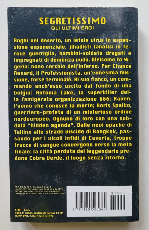 SEGRETISSIMO 1555 Il Professionista
