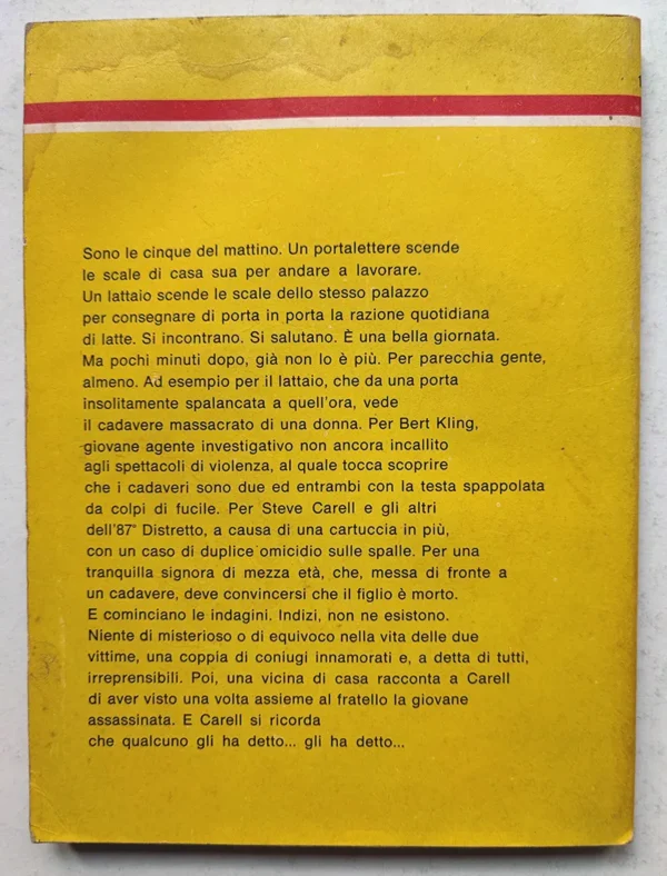 ED McBAIN 87° distretto