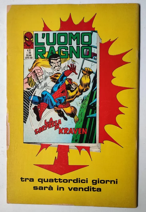 L'UOMO RAGNO n° 111