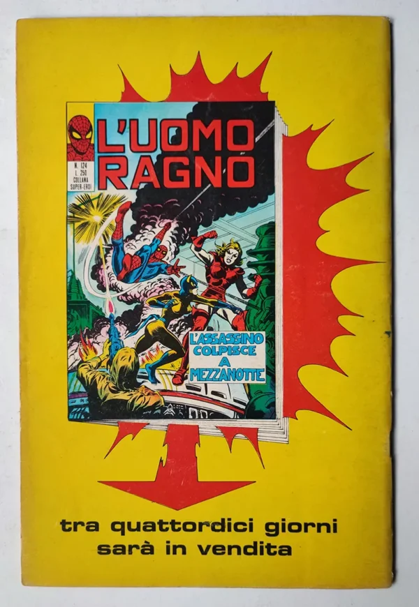 L'UOMO RAGNO n° 123