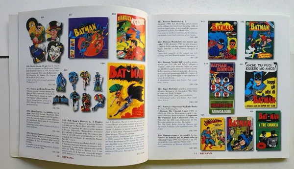 BATMANIA Tavole Illustrazioni Fumetti