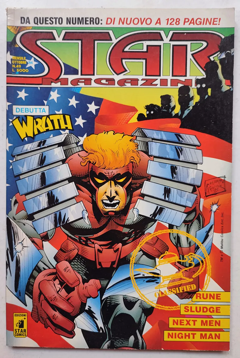 STAR MAGAZINE 49 Barry Windsor-Smith John Byrne NIGHT MAN