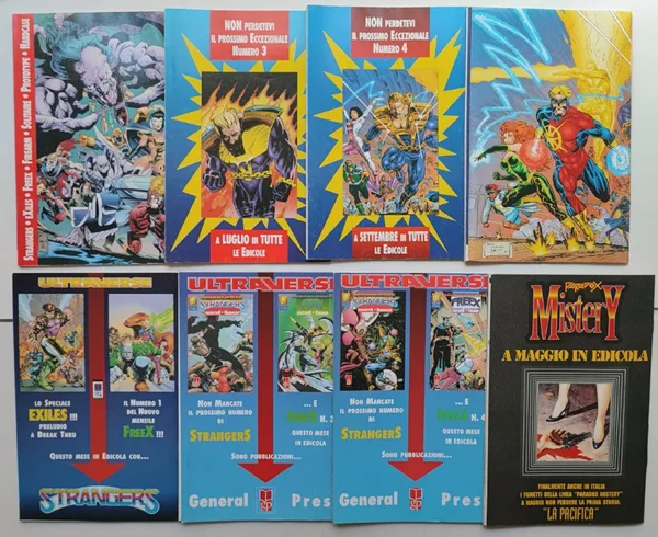 ULTRAVERSE STRANGERS serie completa