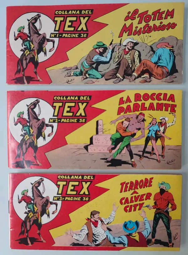 TEX STRISCE 1/3 Serie Completa RADIOCORRIERE TV 1985