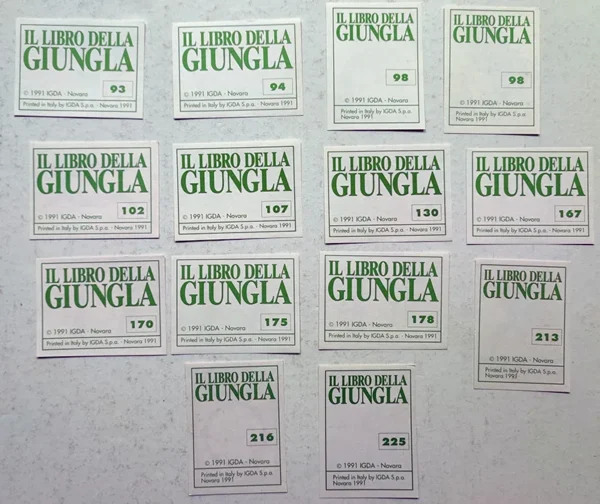 figurine IL LIBRO DELLA GIUNGLA