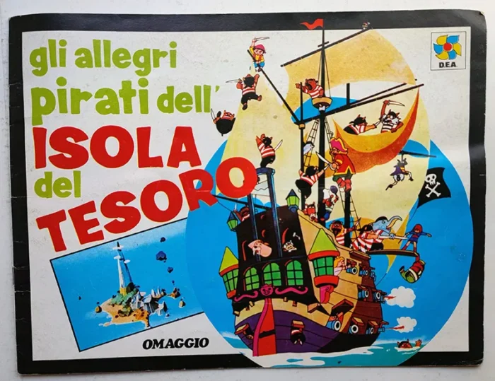 ALBUM Gli allegri pirati dell'isola del tesoro MEMELI GATTI