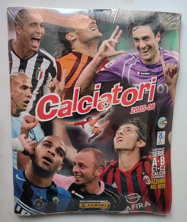 Album Calciatori PANINI 2005-06 nuovo SIGILLATO