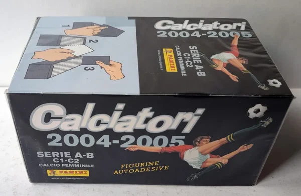 BOX CALCIATORI PANINI 2004