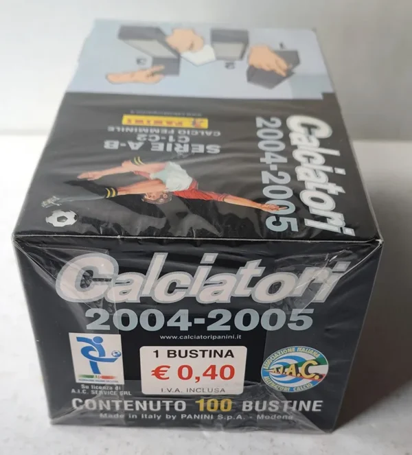 BOX CALCIATORI PANINI 2004