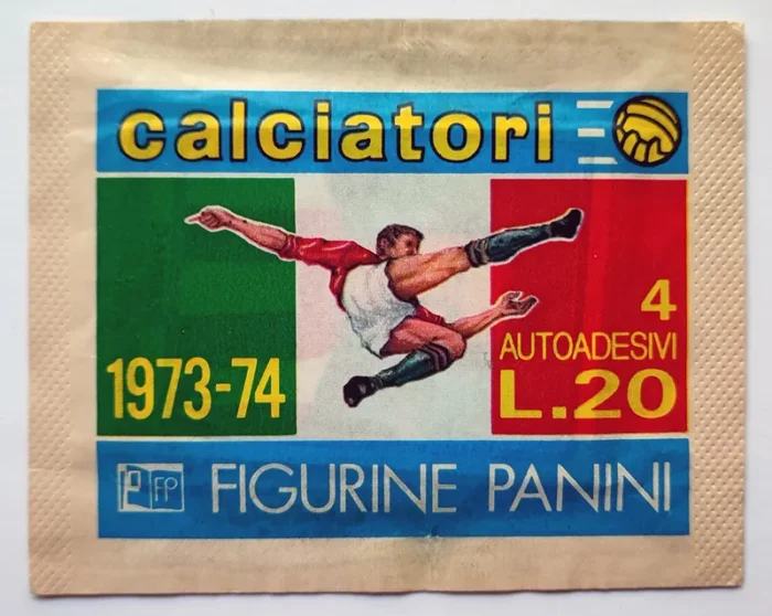 Bustina Sigillata CALCIATORI PANINI 1973-74