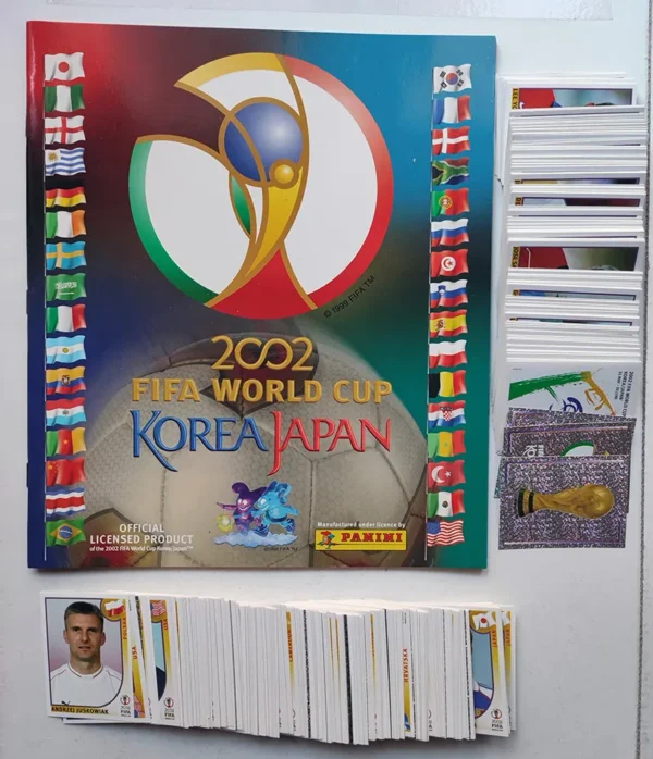 Album PANINI WORLD CUP Korea Japan e set figurine