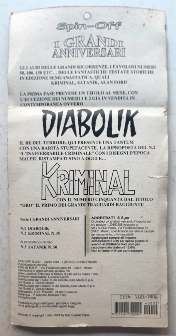 KRIMINAL 50 oro