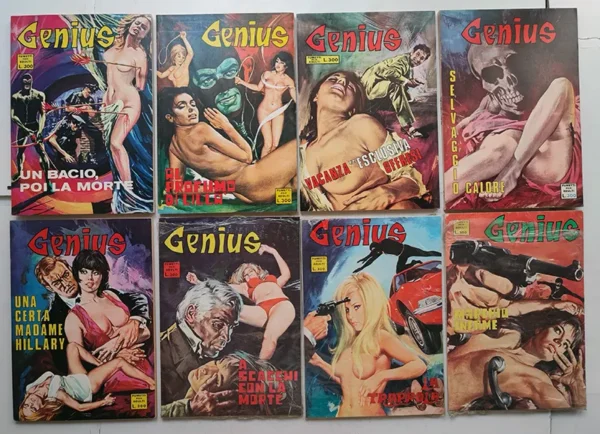 GENIUS Serie Completa 1/28 Furio Viano 1969 - immagine 3