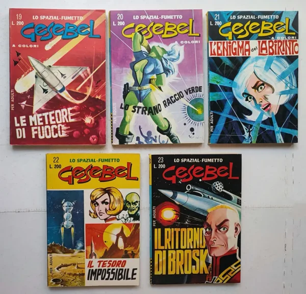 GESEBEL Serie Completa 1/23 CORNO 1966 Magnus - immagine 4