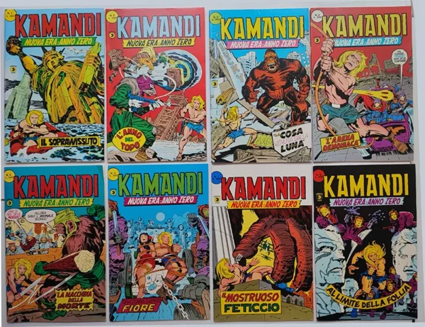 KAMANDI 1/38 Serie Completa CORNO 1977 Jack Kirby - immagine 2