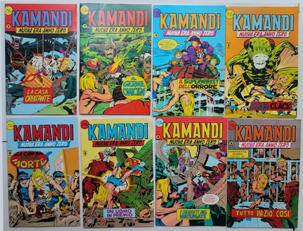 KAMANDI 1/38 Serie Completa CORNO 1977 Jack Kirby - immagine 3