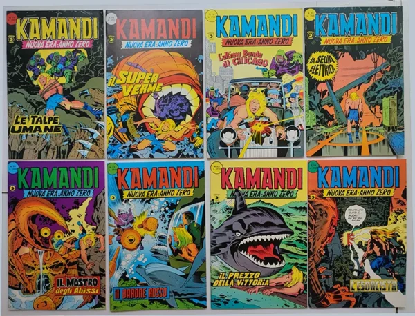 KAMANDI 1/38 serie completa