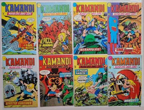 KAMANDI 1/38 serie completa