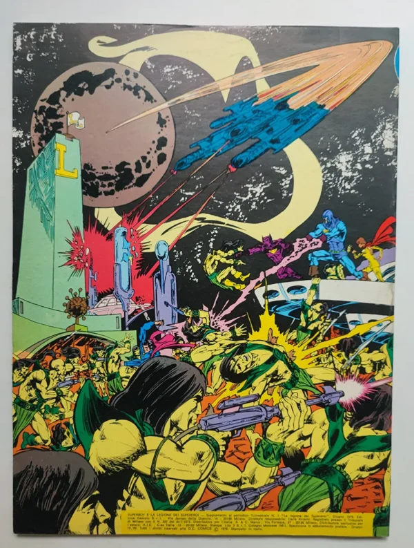 SUPERBOY e LA LEGIONE DEI SUPER EROI