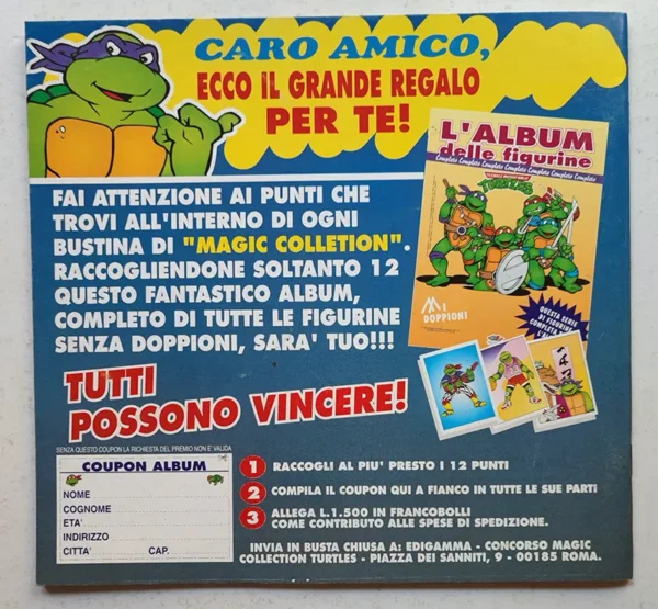 Album TARTARUGHE NINJA TURTLES