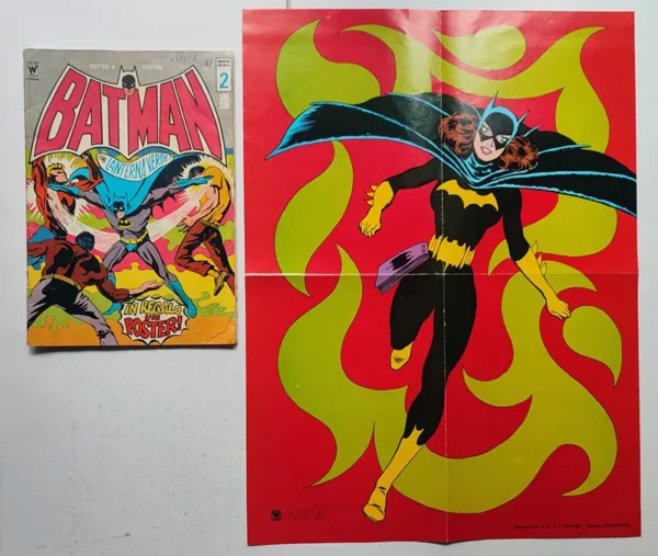 BATMAN 2 Williams 1972 Poster BATGIRL