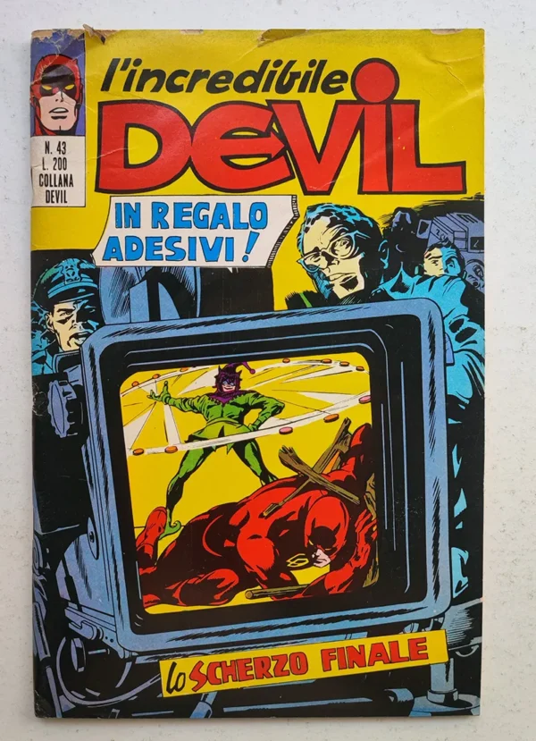 DEVIL 43 Corno ADESIVI