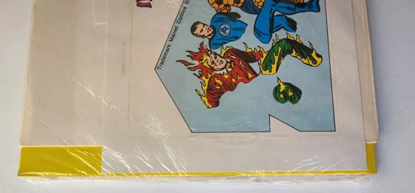 FANTASTICI QUATTRO 128 Poster ADESIVI Corno 1976 BLISTERATO - immagine 4