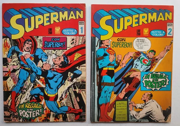 SUPERMAN Serie Completa 1/16 Poster