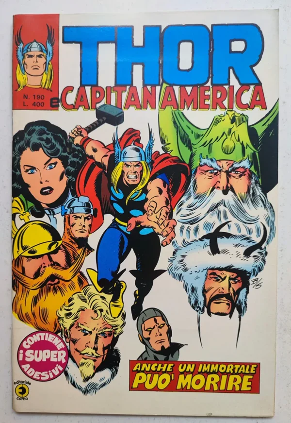 THOR 190 Corno ADESIVI