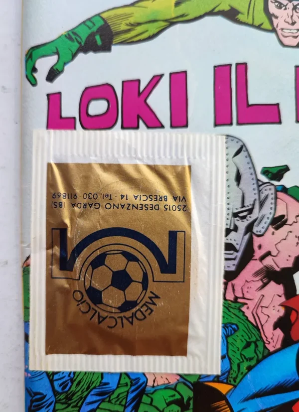 THOR 19 MEDALCALCIO attaccata ORIGINALE Corno - immagine 2